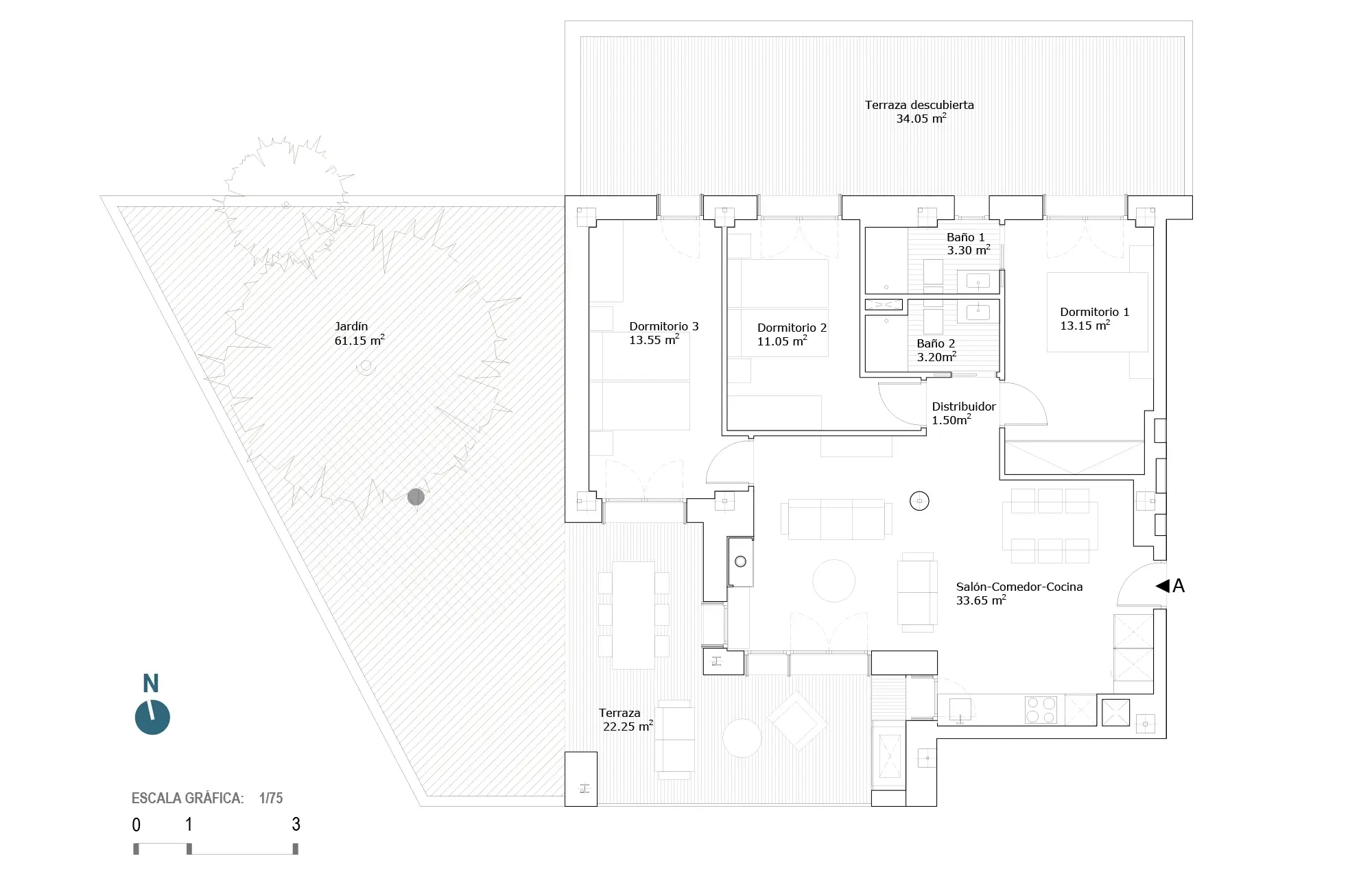 Plano vivienda 1.1.1.A